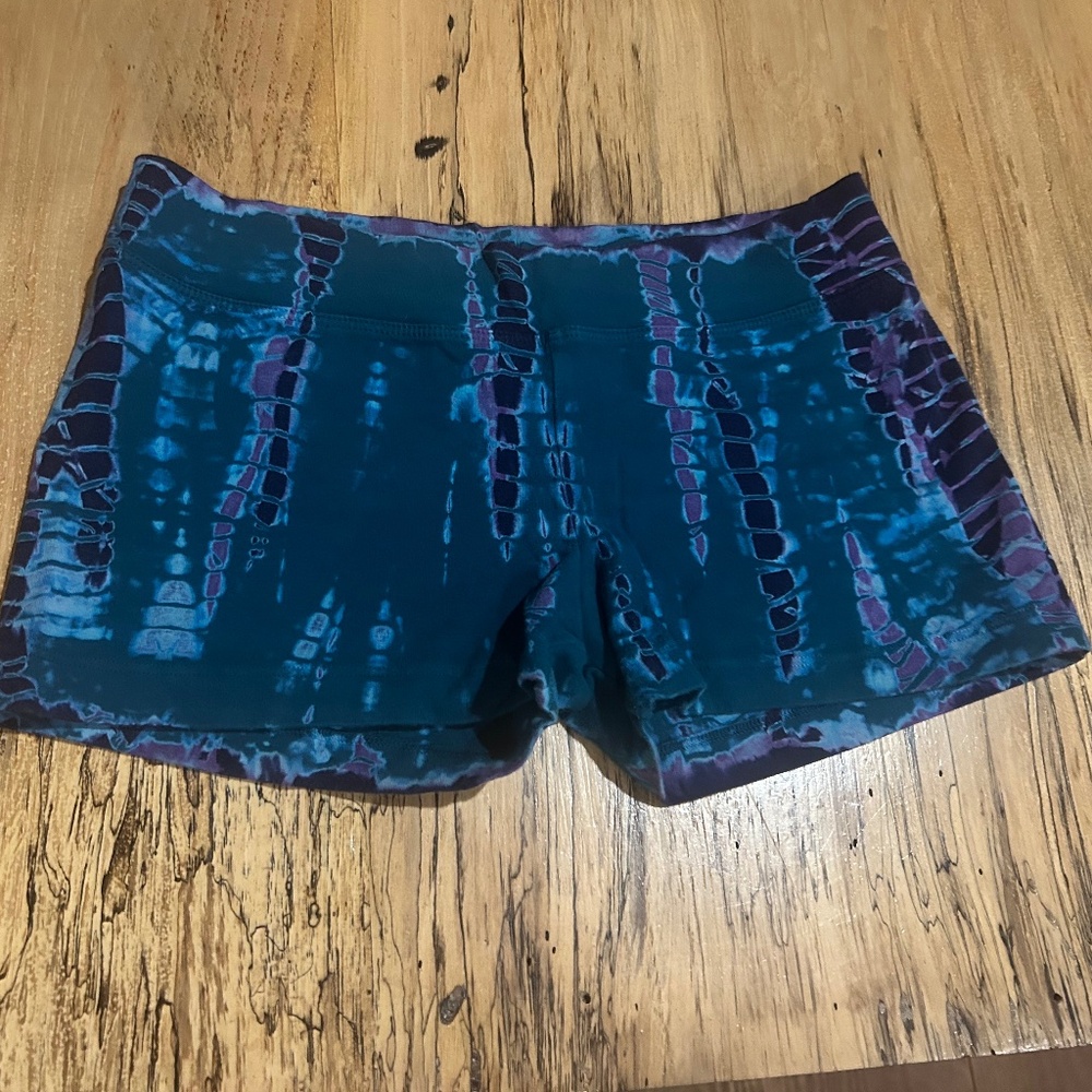 Hard tail tie dye shorts